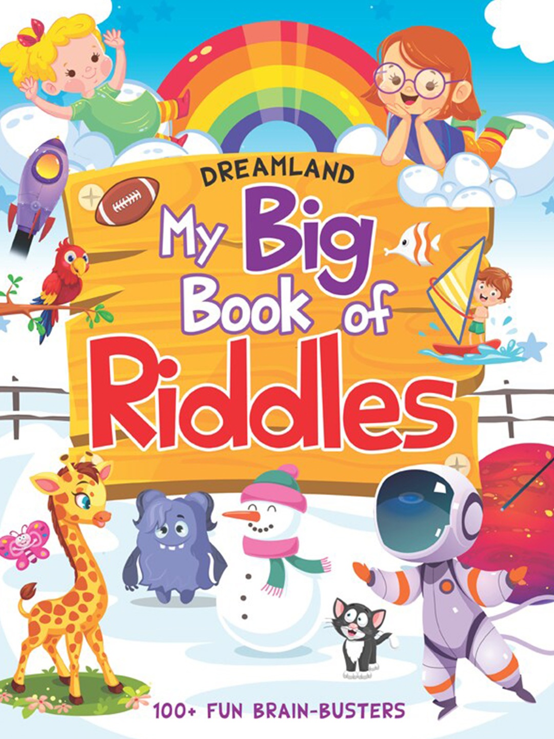 

Dreamland Big Book of Riddles Toy Learning and Development Toys, Orange