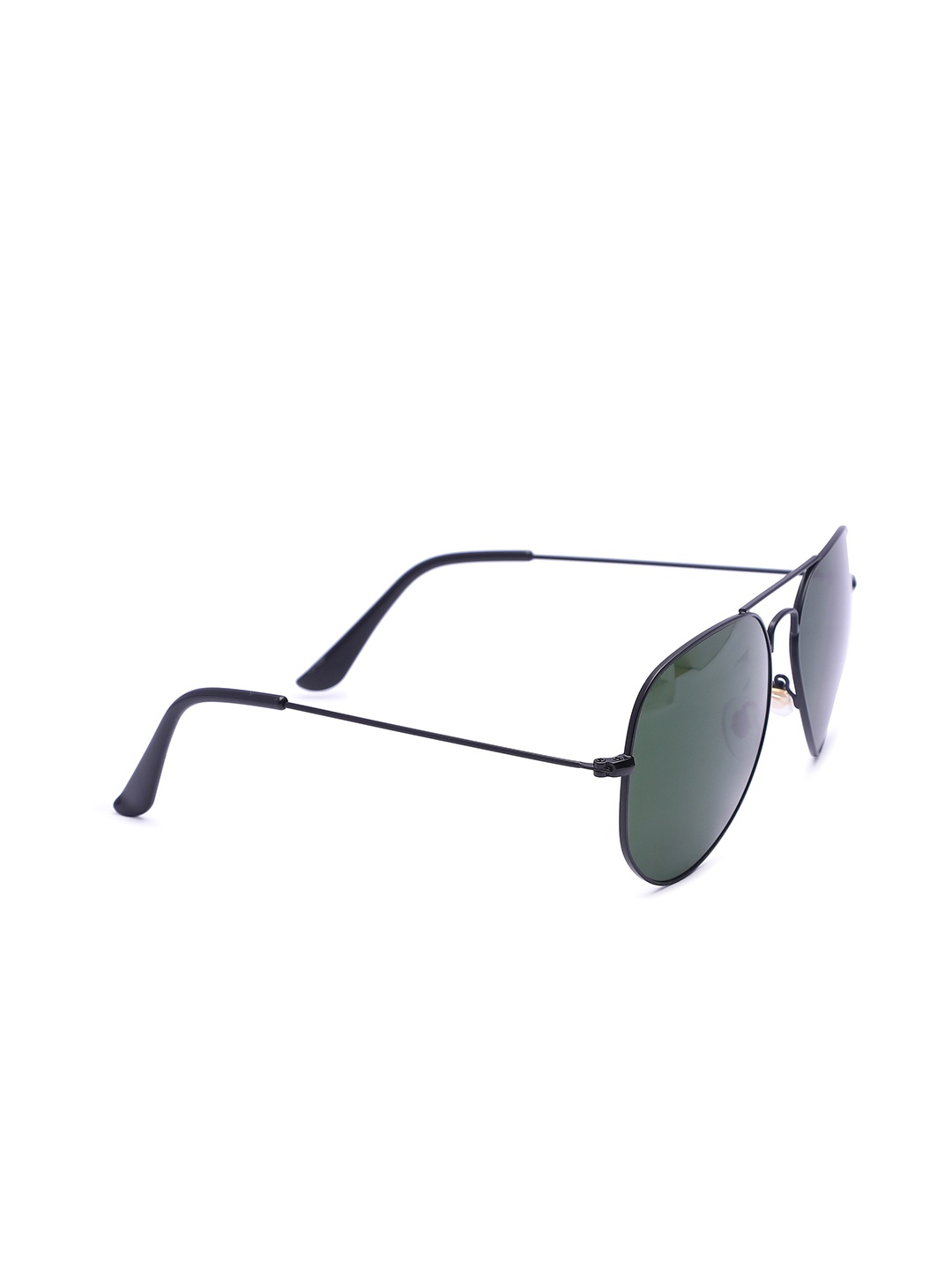 

HASHTAG EYEWEAR Unisex Aviator Sunglasses With UV Protected Lens Glass - 2026 Blk, Green