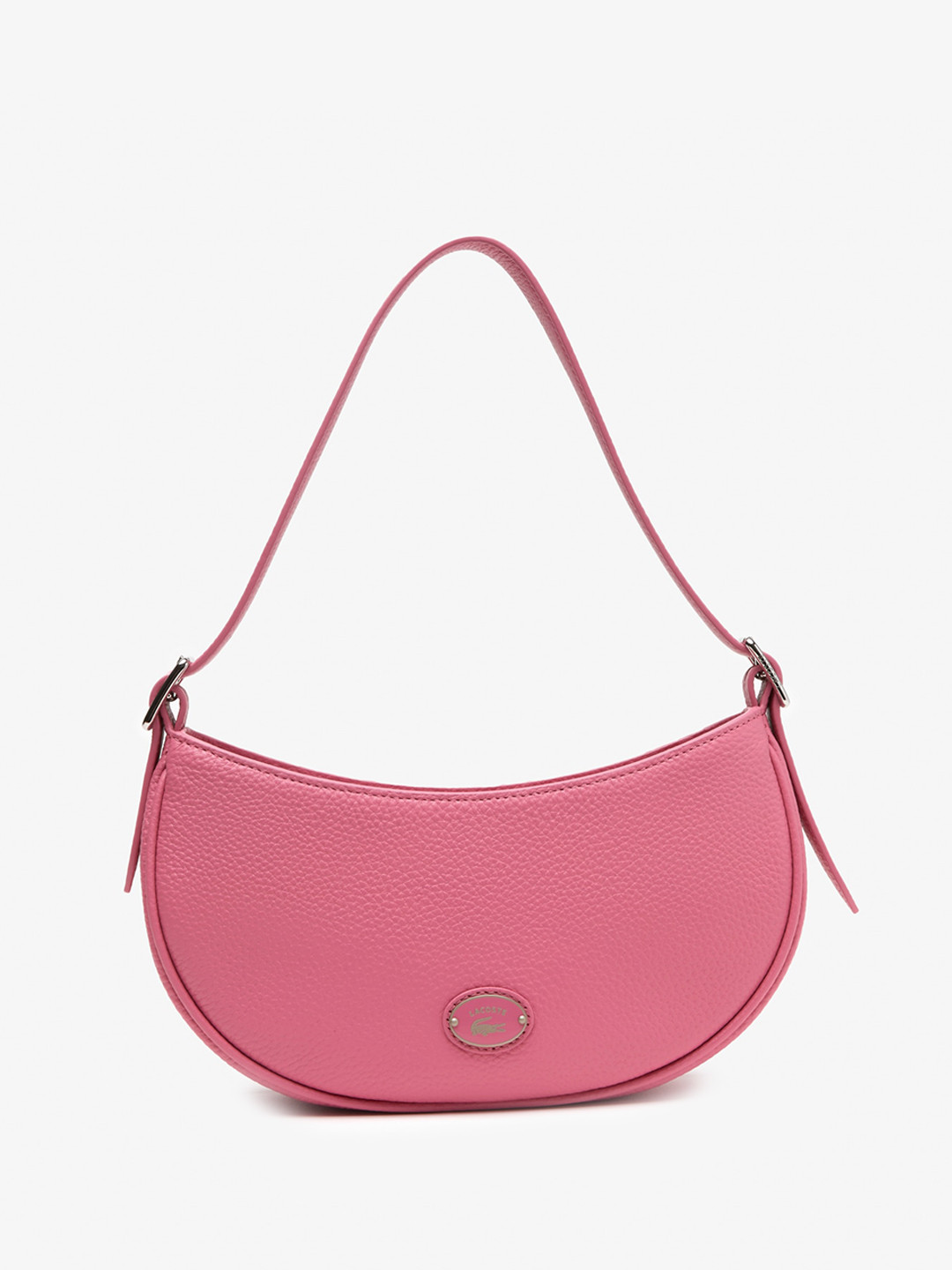 

Lacoste Leather Half Moon Sling Bag, Pink