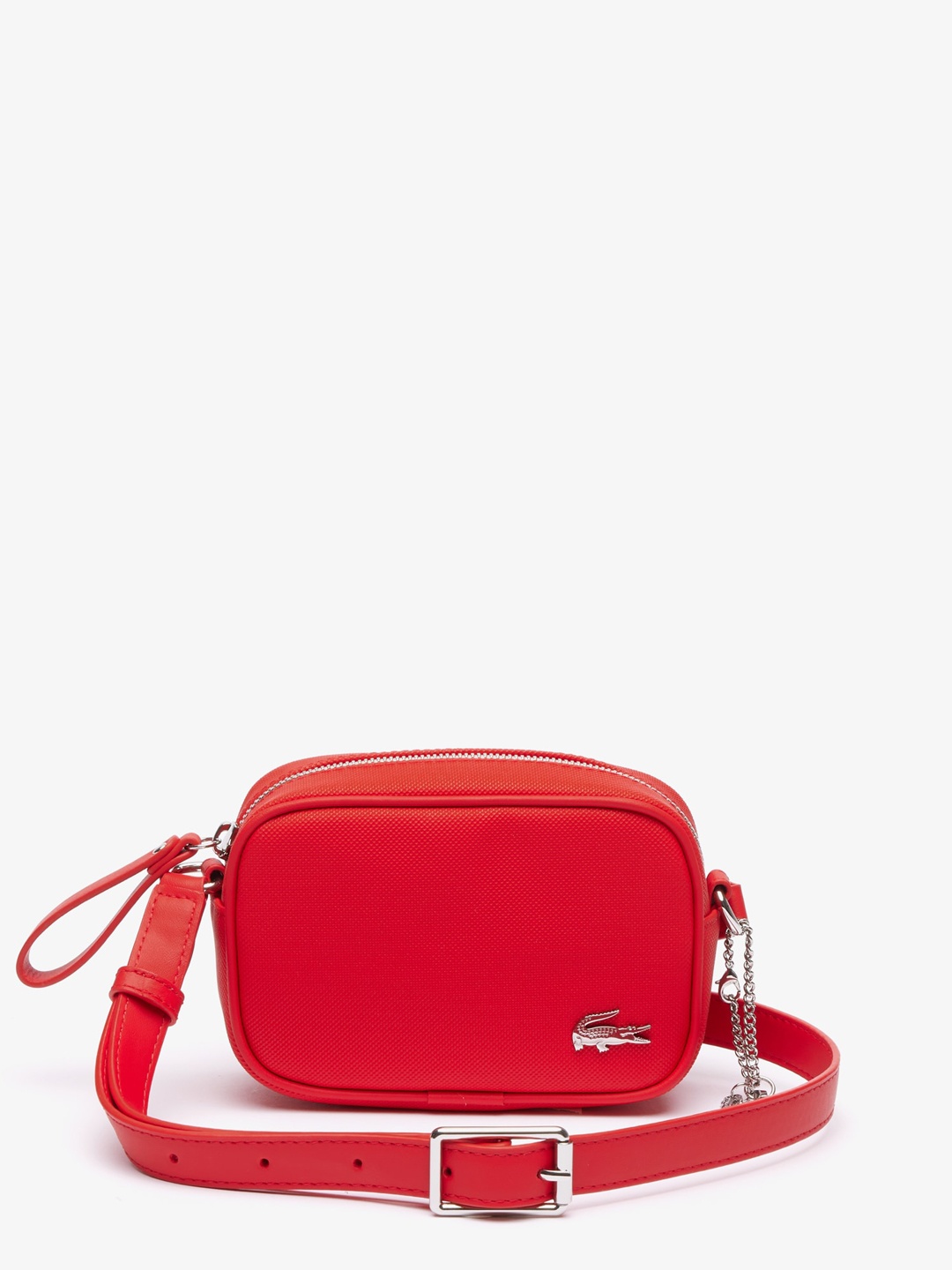 

Lacoste Structured Sling Bag, Red