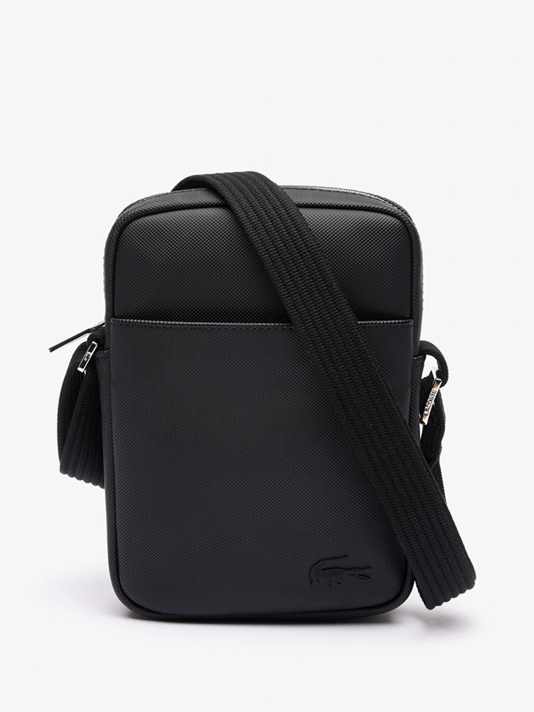 

Lacoste Structured Sling Bag, Black