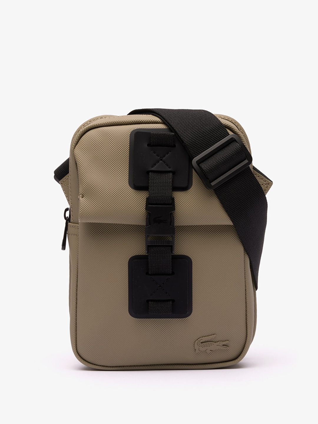 

Lacoste Structured Sling Bag, Khaki