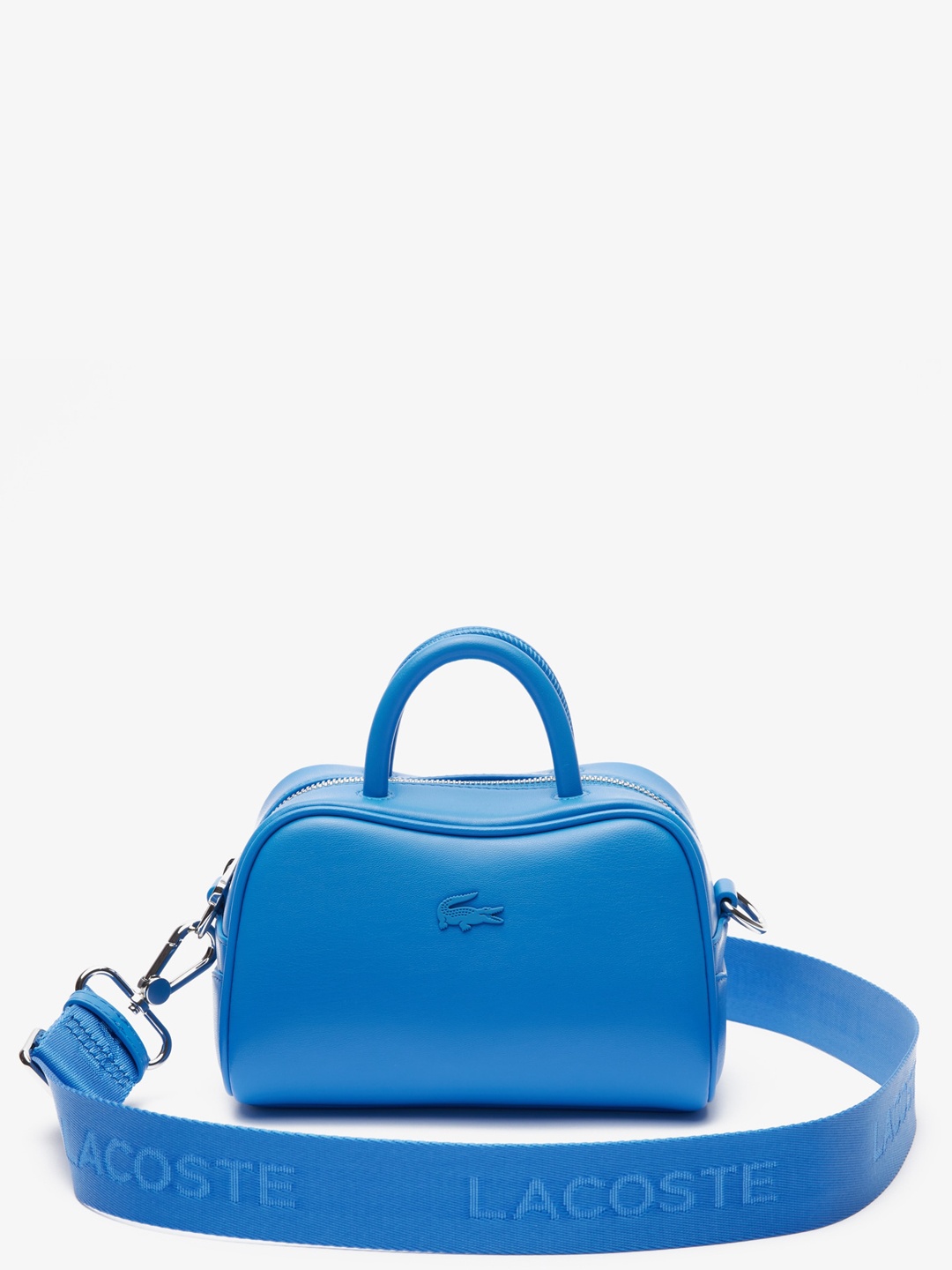 

Lacoste Leather Structured Handheld Bag, Blue