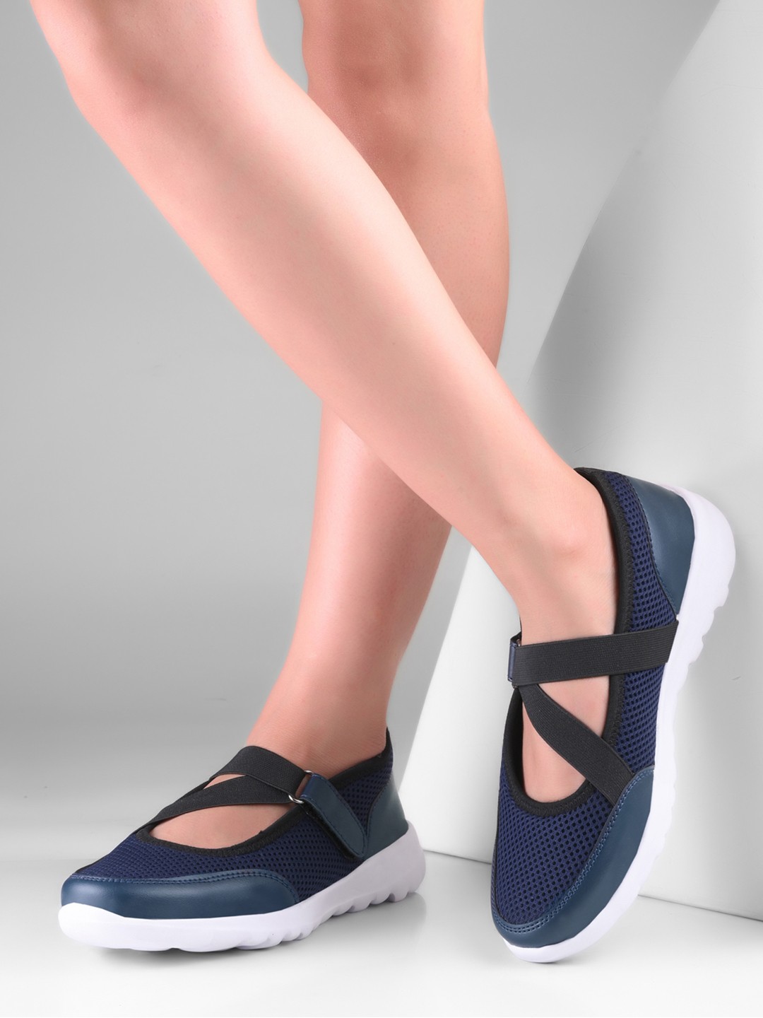 

MISEEN Women Sneakers, Navy blue