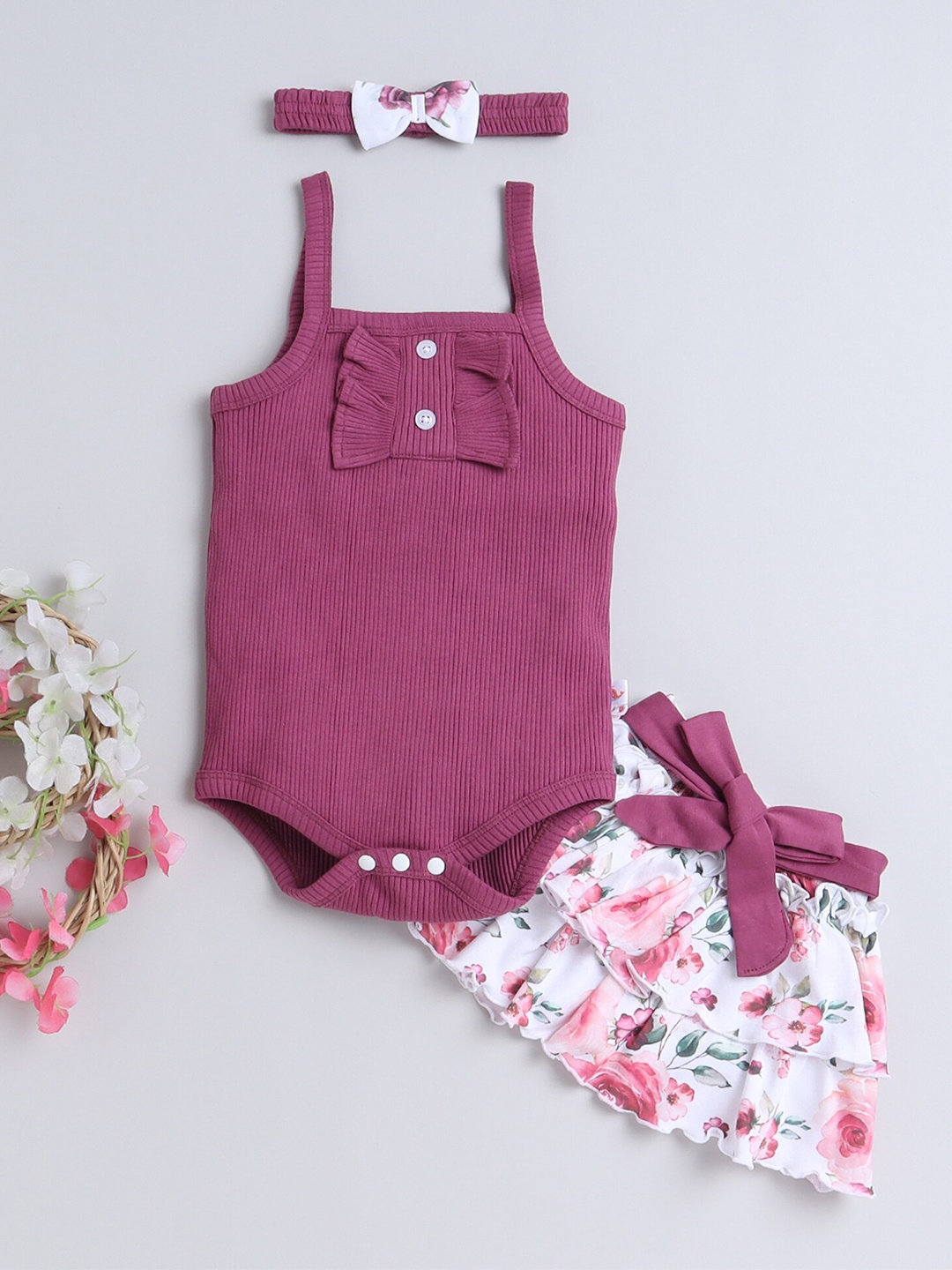 

BUMZEE Girls Skirt, Mauve
