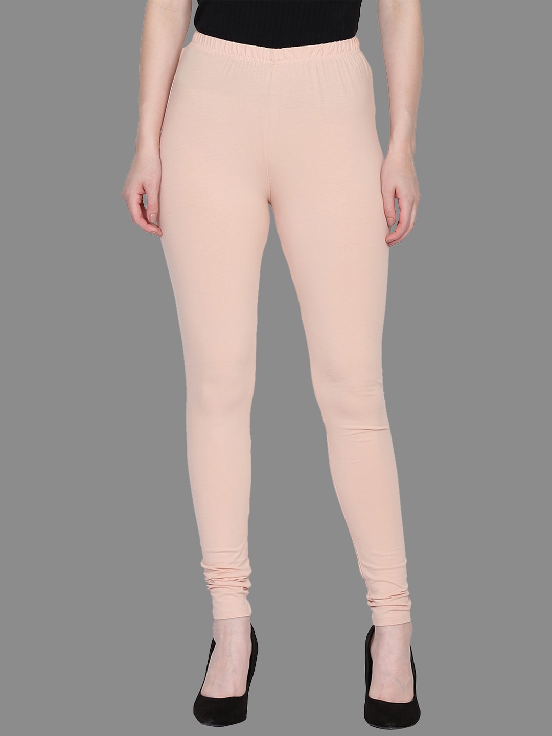 

FFU Churidar-Length Leggings, Peach