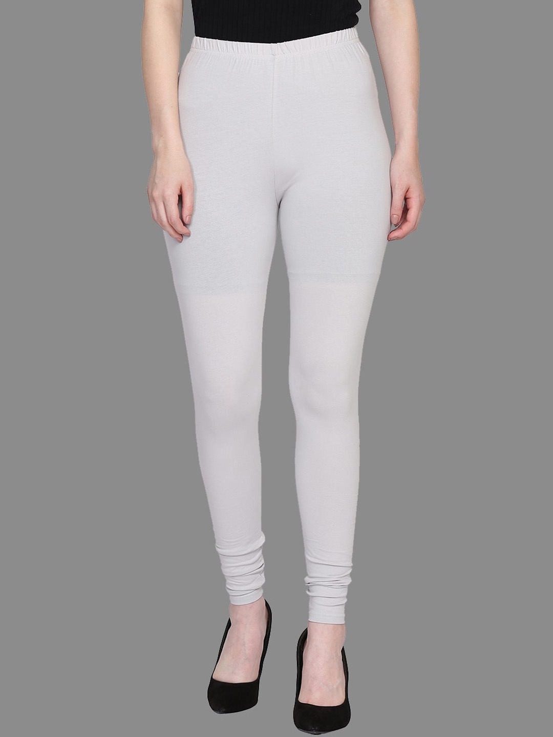 

FFU Churidar-Length Leggings, Grey
