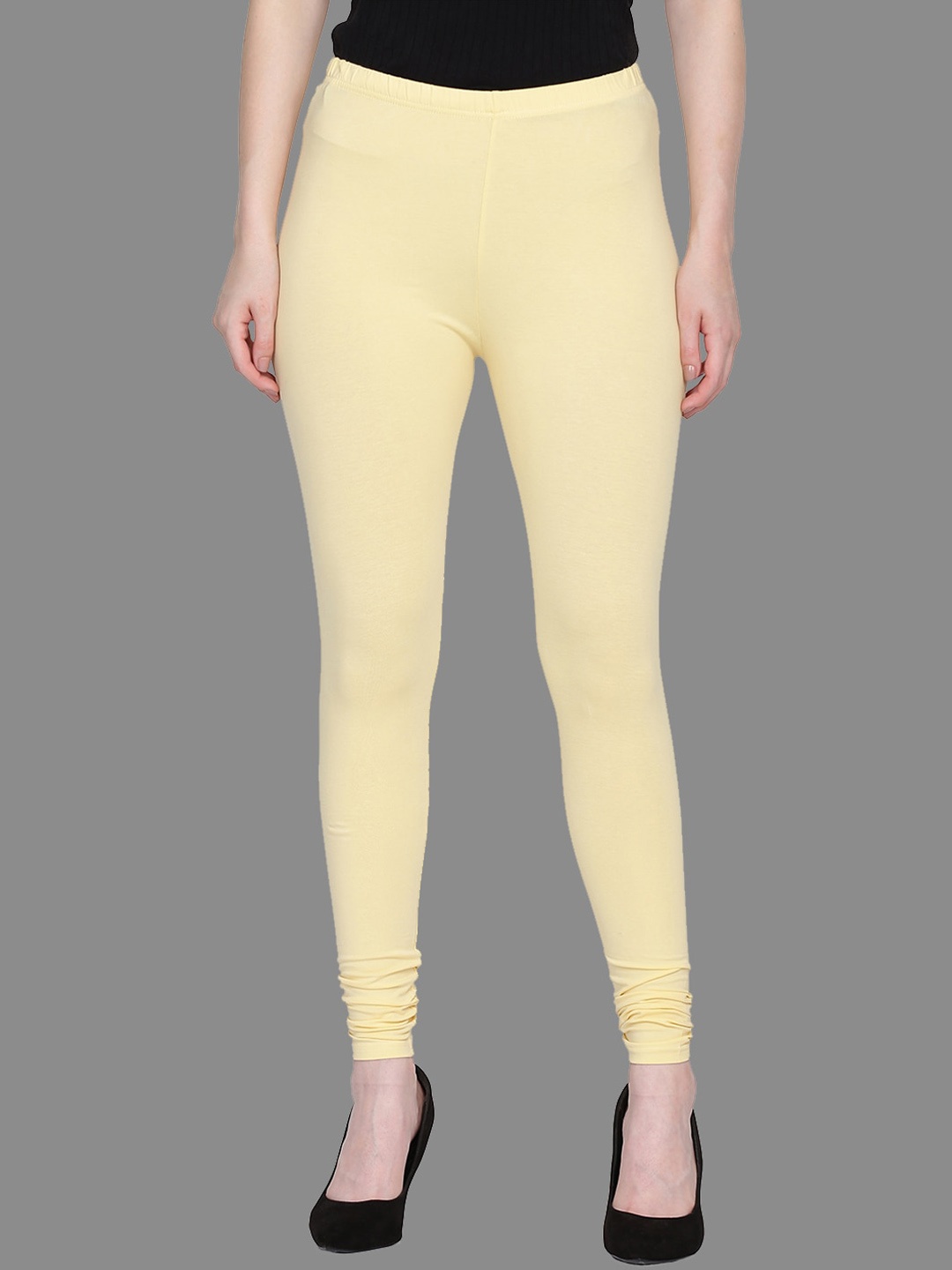 

FFU Mid-Rise Churidar Length Leggings, Yellow