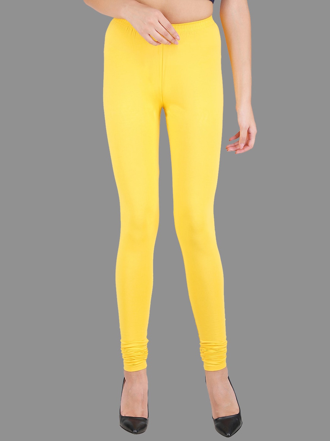 

FFU Mid-Rise Churidar Length Leggings, Yellow