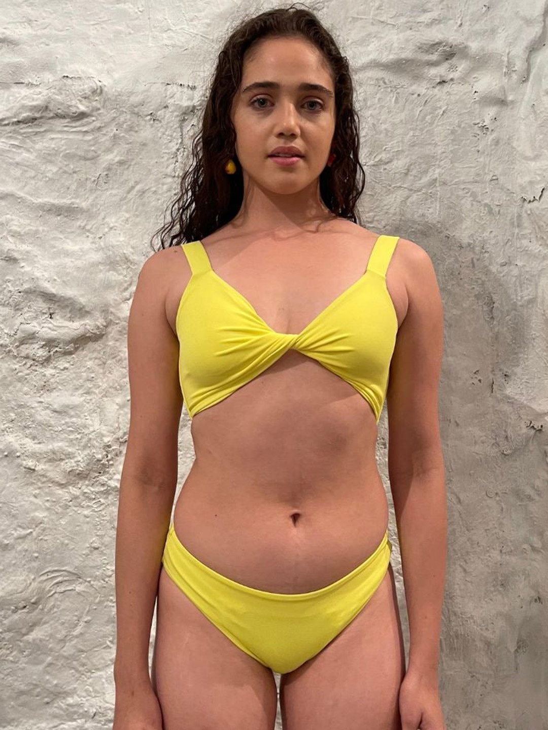 

NADI NADI Two Piece Bikini Swim Set, Yellow