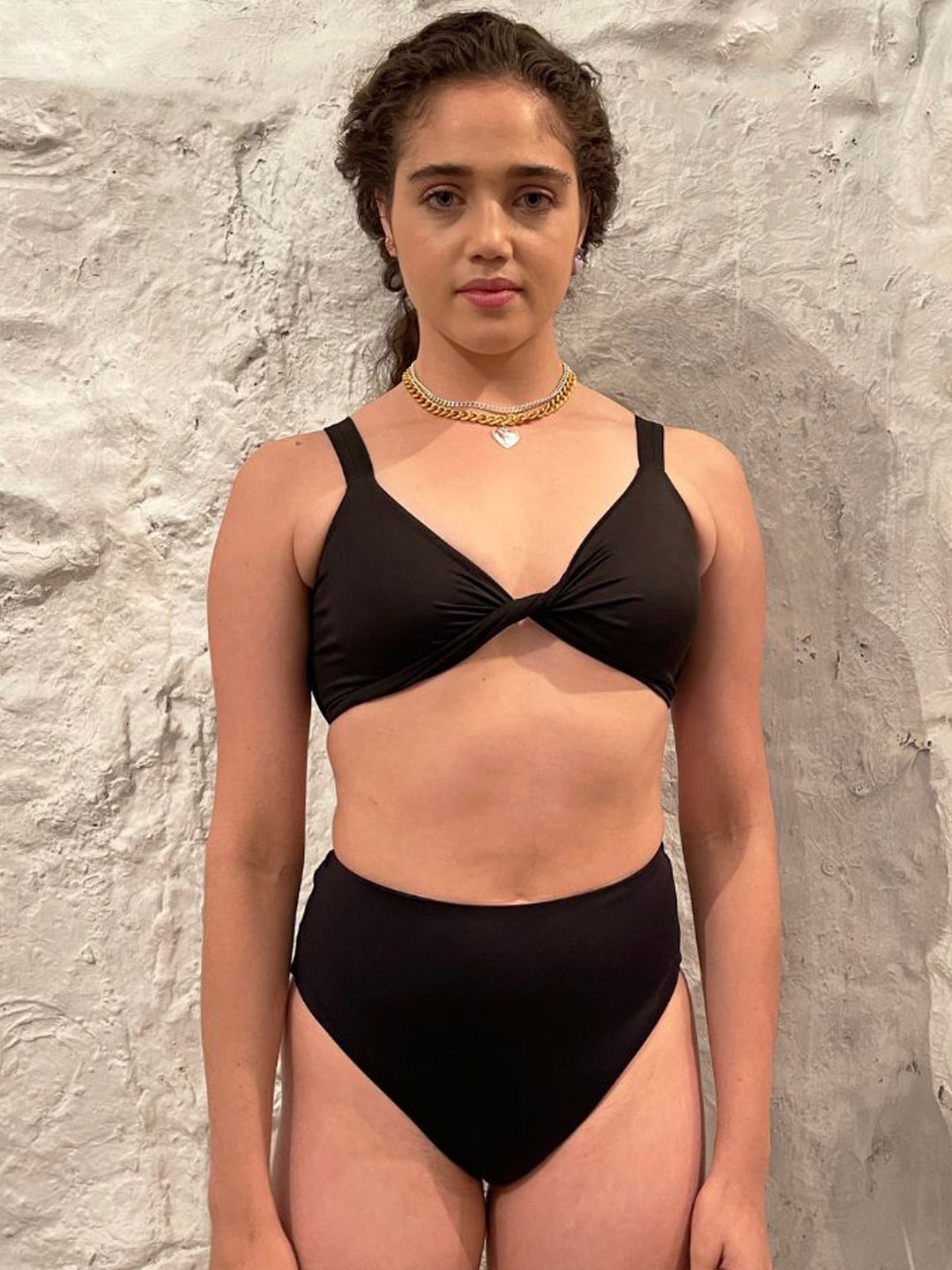 

NADI NADI Two Piece Bikini Swim Set, Black
