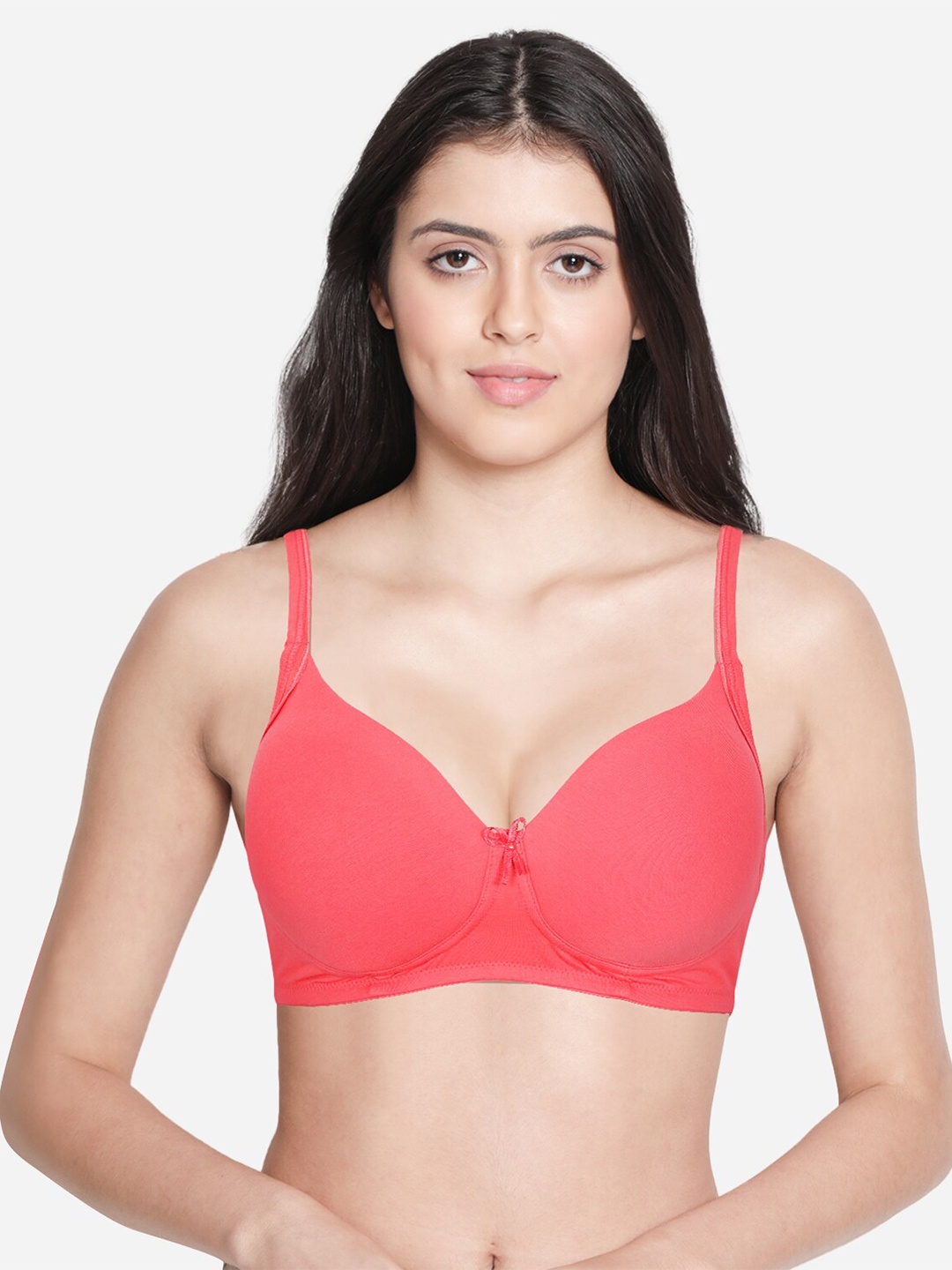 

Susie Full Coverage All Day Comfort Cotton T-shirt Bra, Pink