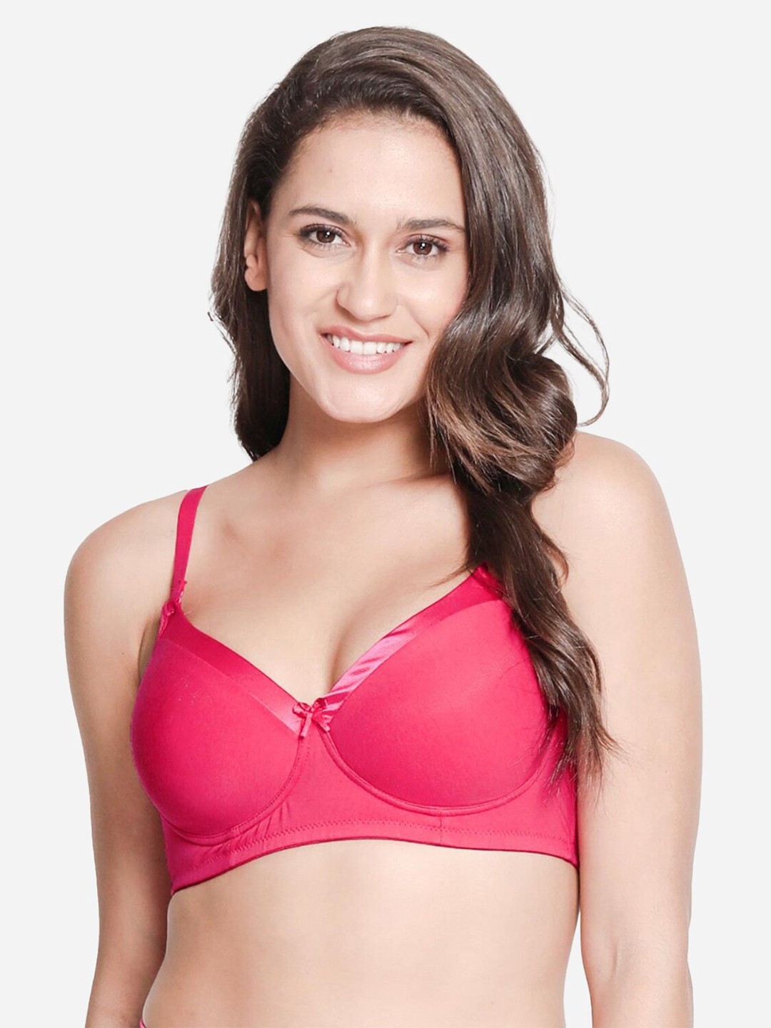

Susie Full Coverage All Day Comfort Cotton Everyday Bra, Pink
