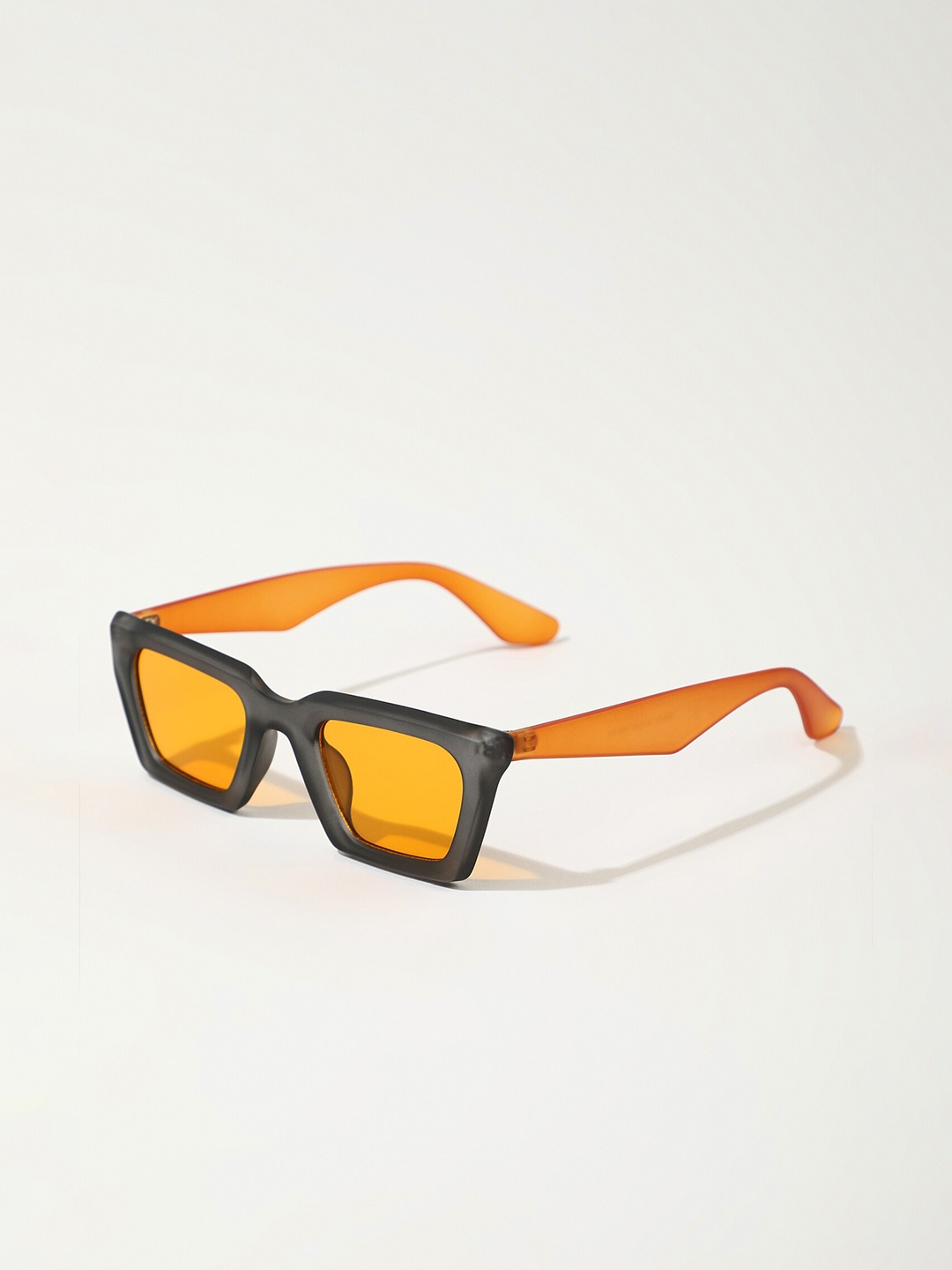 

LULU & SKY Women Rectangle Sunglass ST-86632-ORANGE, Yellow