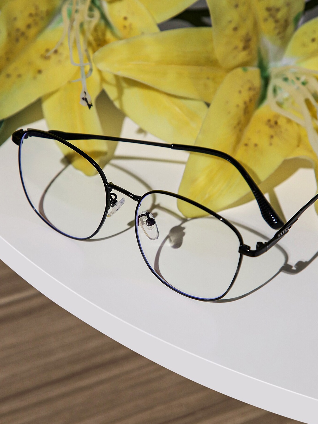 

LULU & SKY Women Oval Sunglasses ST-3477, Transparent