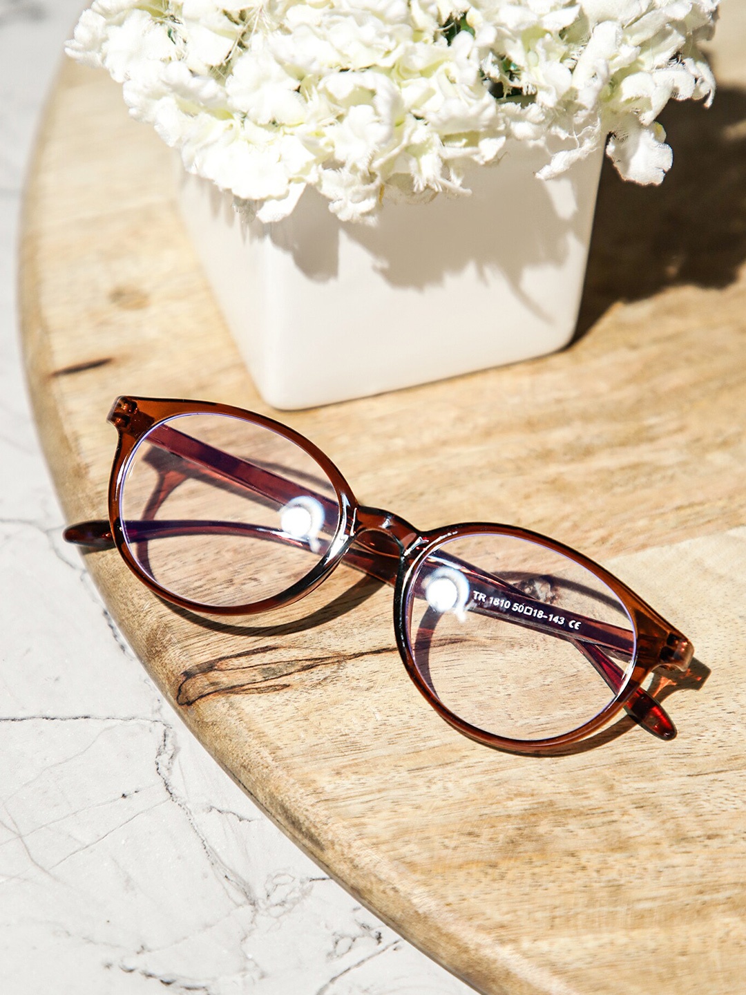 

LULU & SKY Women Round Sunglasses, Brown