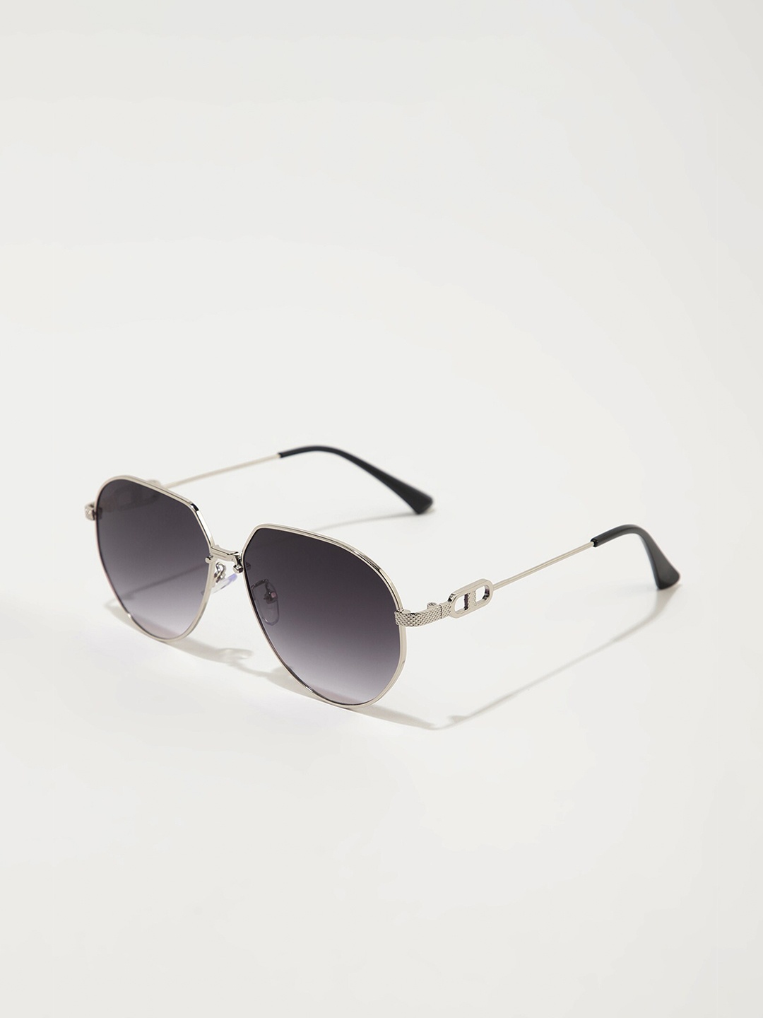 

LULU & SKY Women Aviator Sunglasses ST-9196, Grey