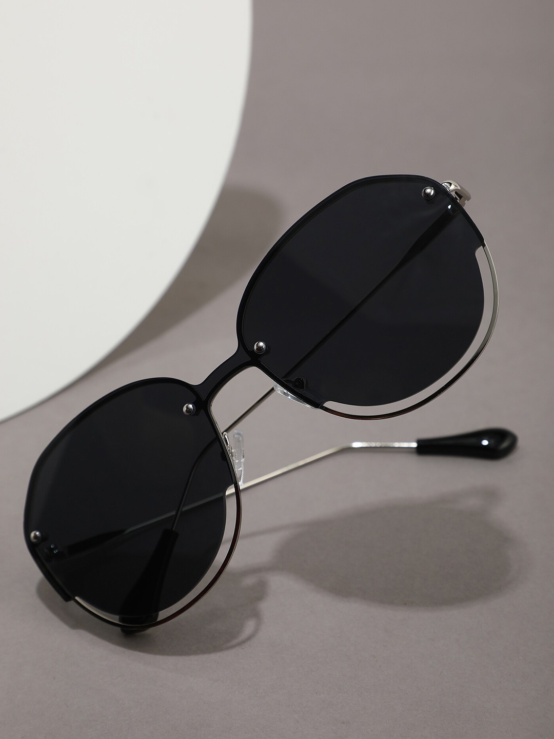 

LULU & SKY Women Aviator Sunglasses CT1710, Grey
