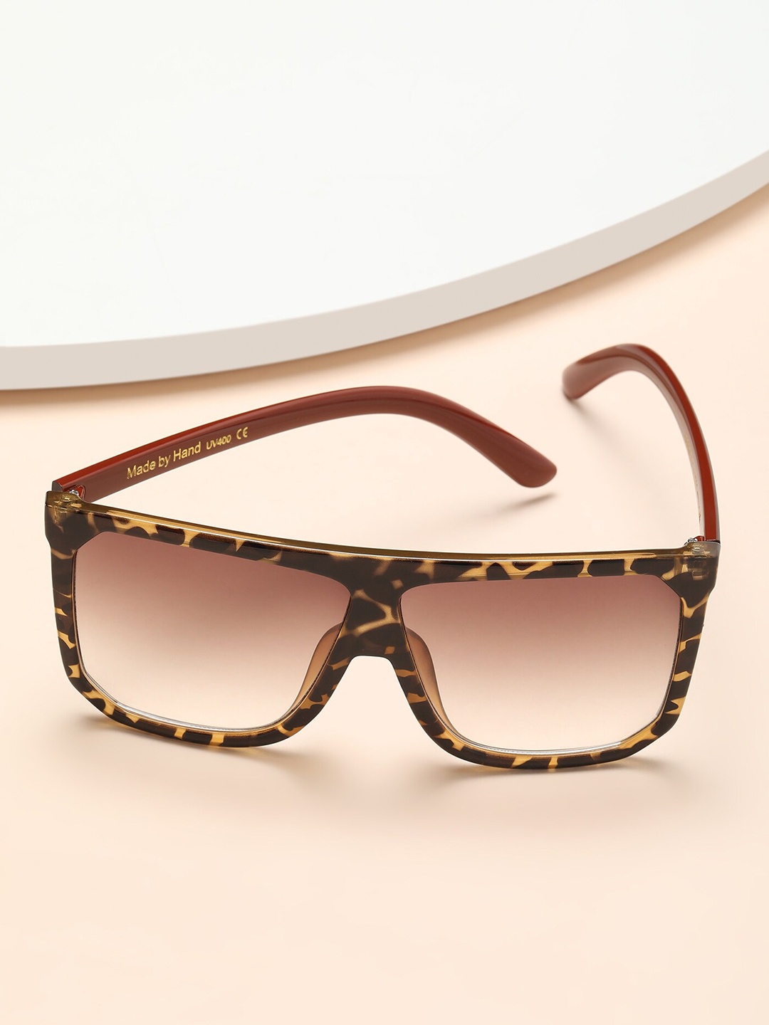

LULU & SKY Women Rectangle Sunglasses ST-18006, Yellow