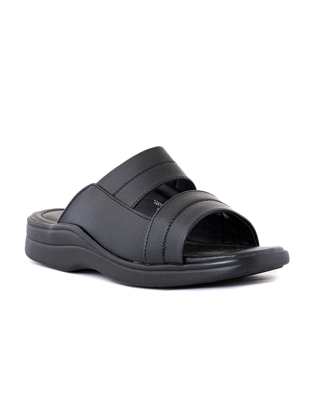 

Khadims Men Comfort Sandals, Black