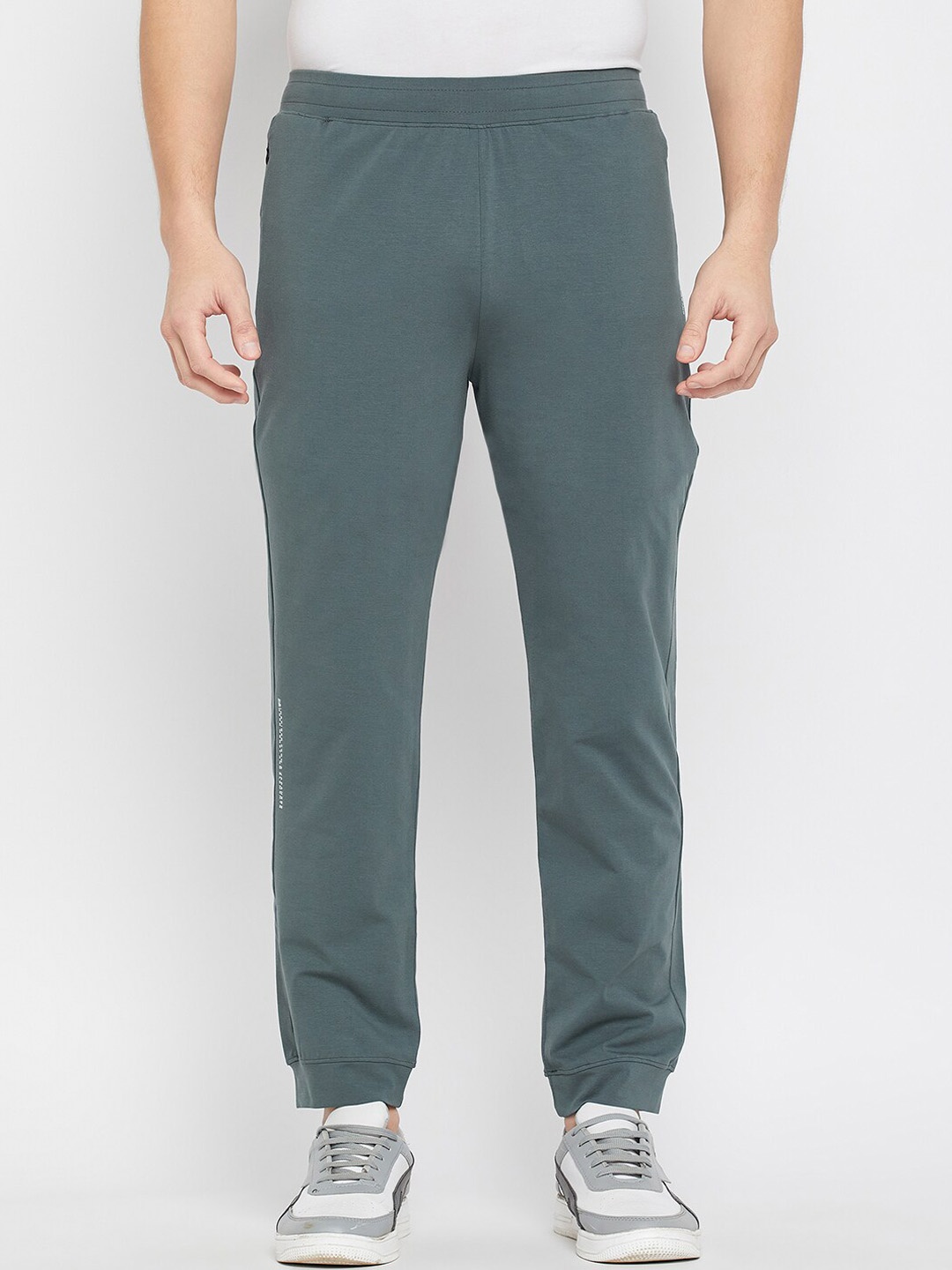 

Okane Men Mid-Rise Track Pants, Olive