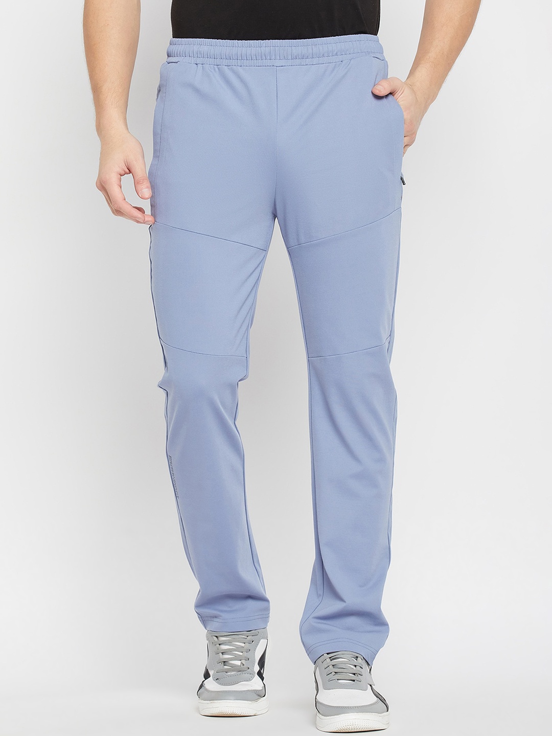 

Okane Men Mid-Rise Track Pants, Blue