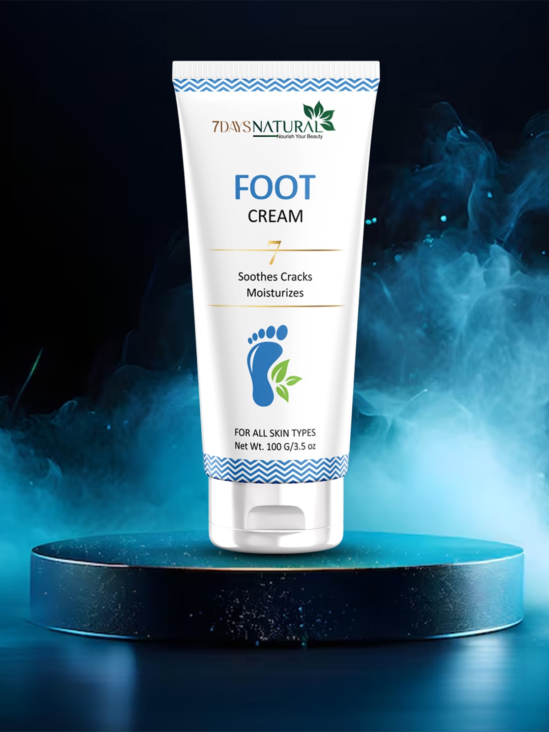 

7 DAYS Foot Cream For Dry & Cracked Feet - 100 gm, White