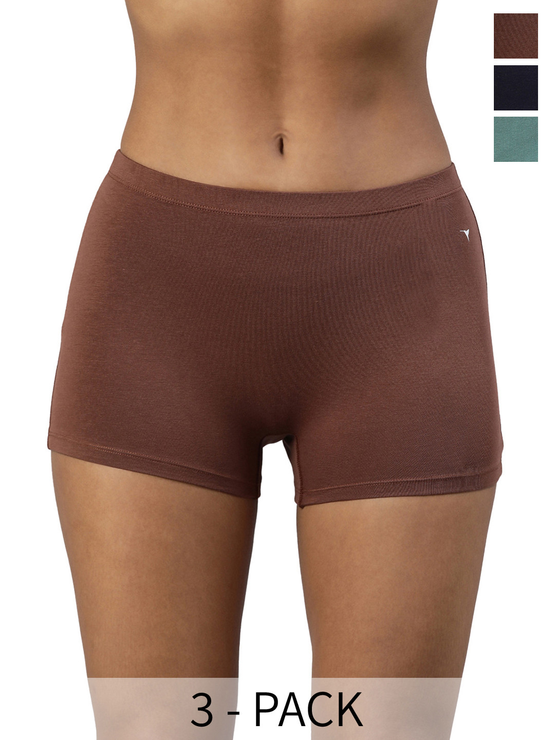 

BLOSSOM Pack Of 3 Assorted Boy Short Briefs BOY.SHORTS_MIXED_32_3P