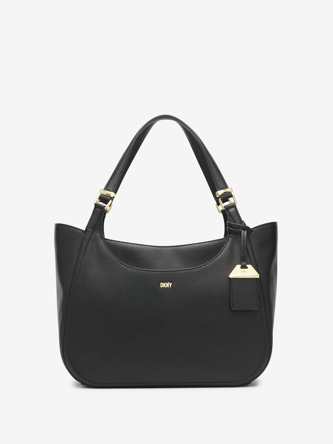 

DKNY Textured Swagger Shoulder Bag, Black