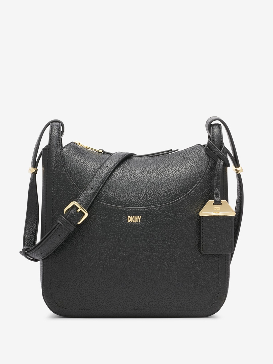 

DKNY Textured Structured Crossbody Bag, Black