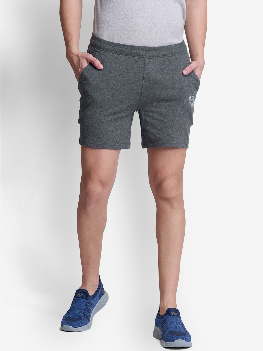 

Wildcraft Men Casual Shorts, Grey melange