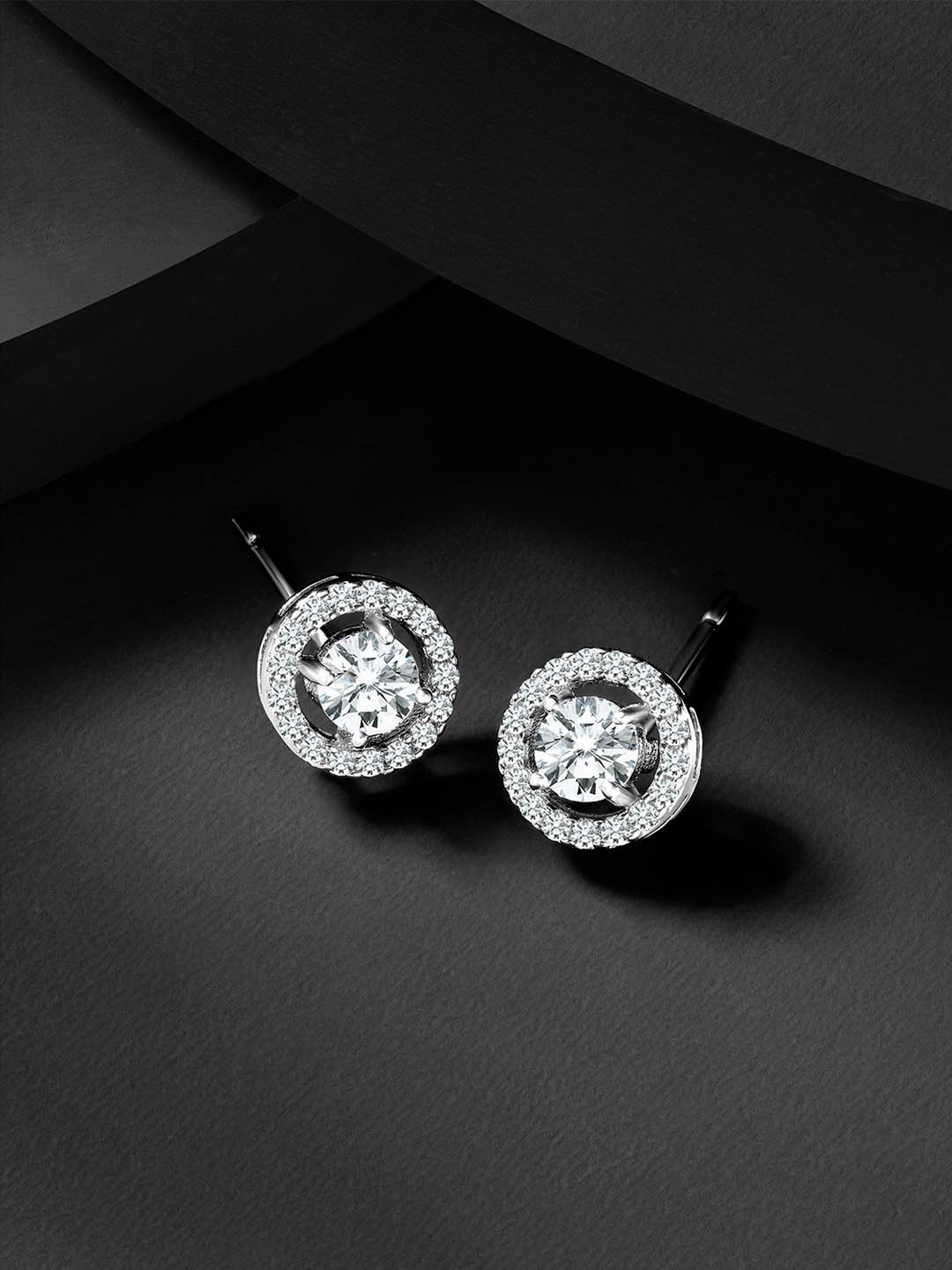 

Peora Contemporary Drop Earrings, Silver