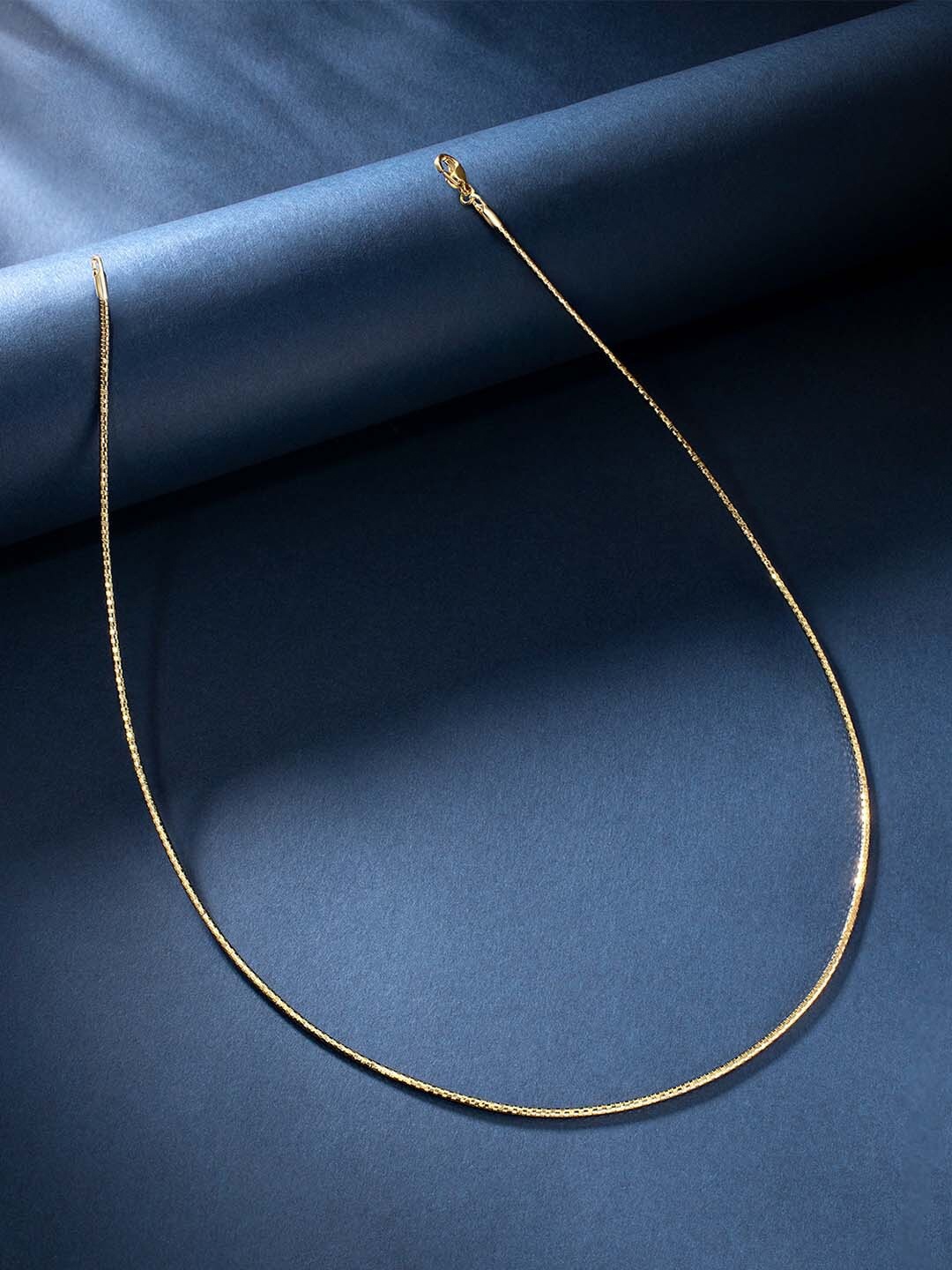 

Peora Unisex Gold-Plated Chain