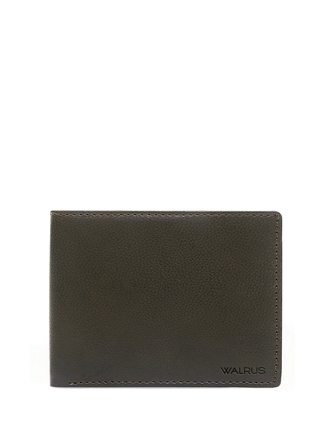 

Walrus Men Two Fold Wallet with SIM Card Holder, Brown