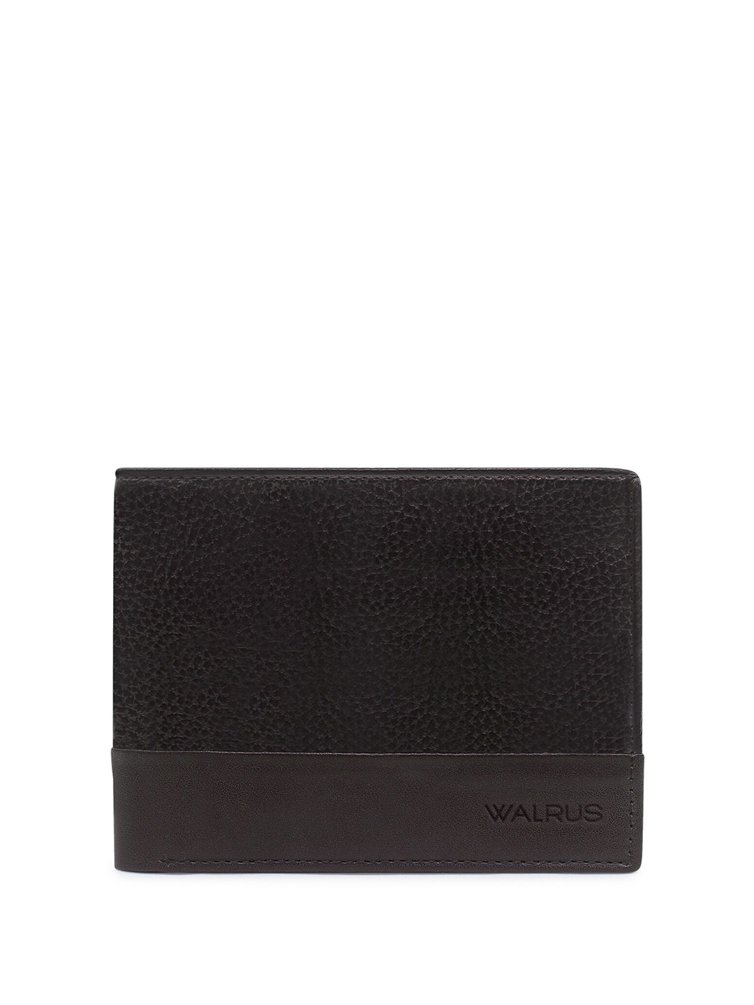 

Walrus Men Two Fold Wallet with SIM Card Holder, Brown