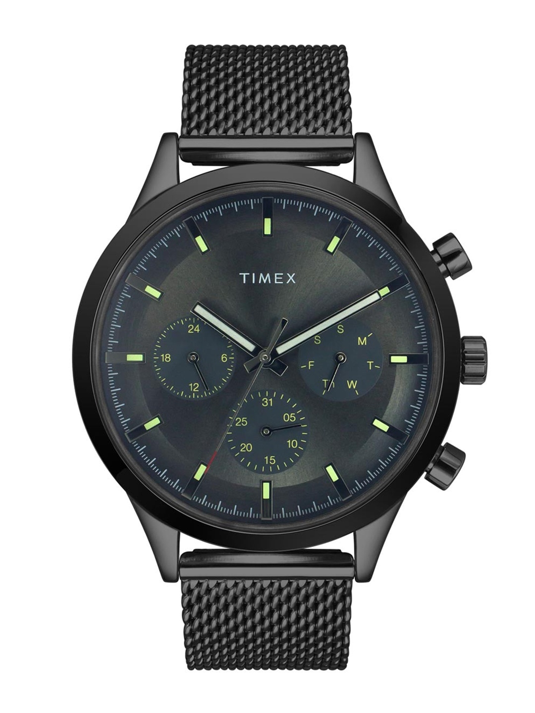 

Timex Men Brass Dial & Stainless Steel Straps Analogue Watch TWHG03SMU26, Grey