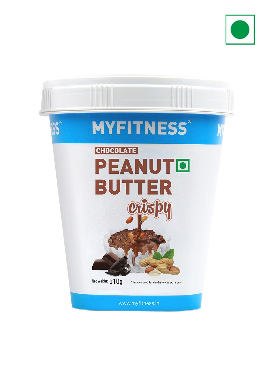 

MyFitness Peanut Butter Chocolate Peanut Butter Crispy- 510 G, Blue