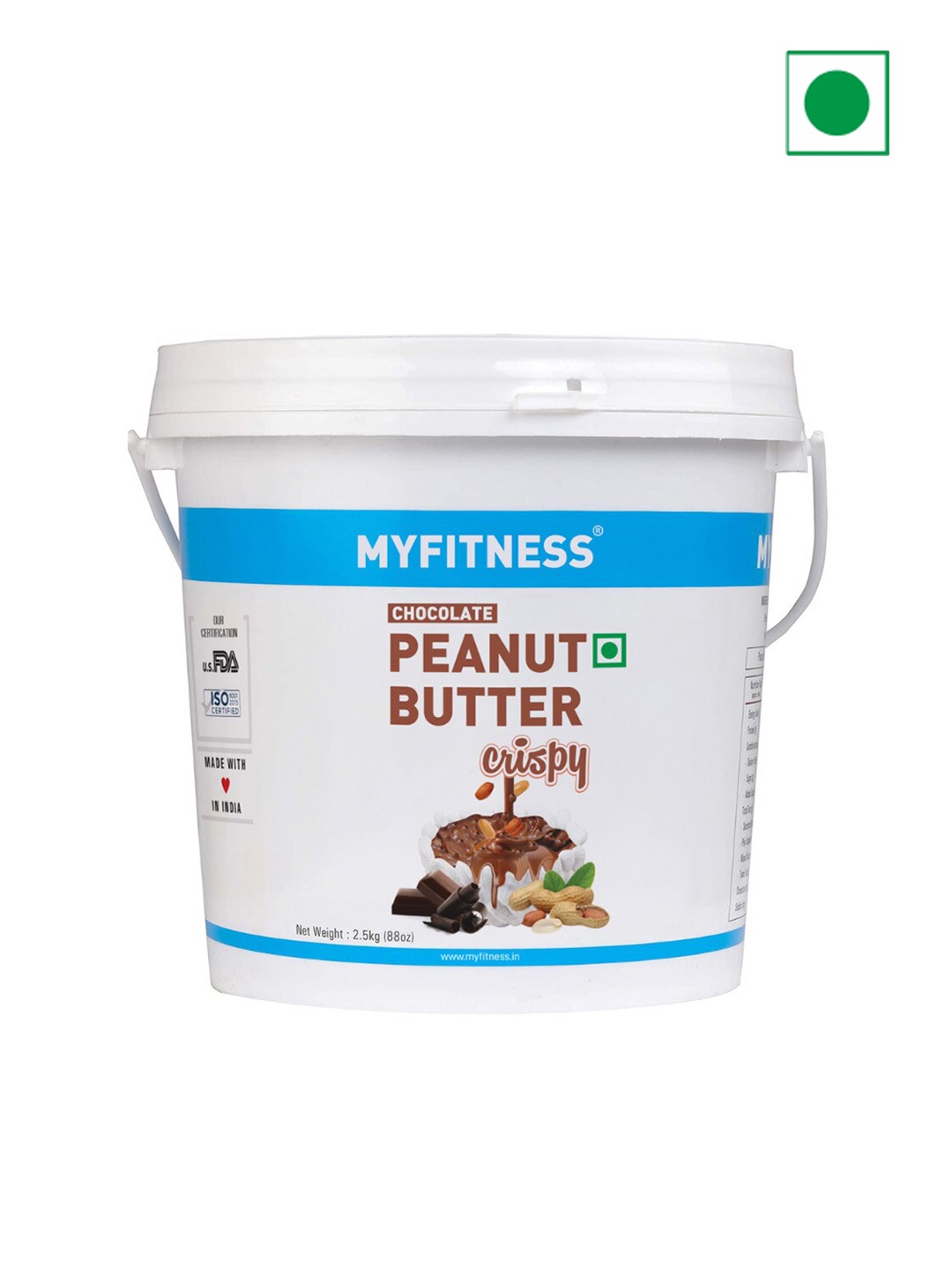 

MyFitness Peanut Butter Chocolate Peanut Butter Crispy 2.5 Kg, Blue