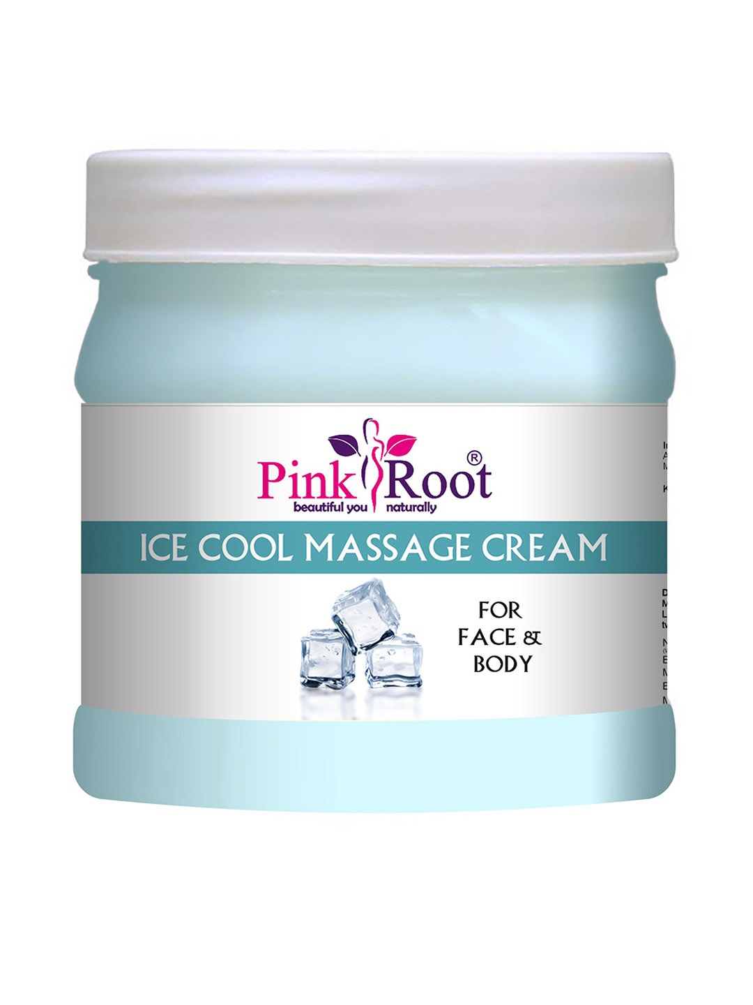 

Pink Root Ice Cool Massage Cream - 500 ml, White