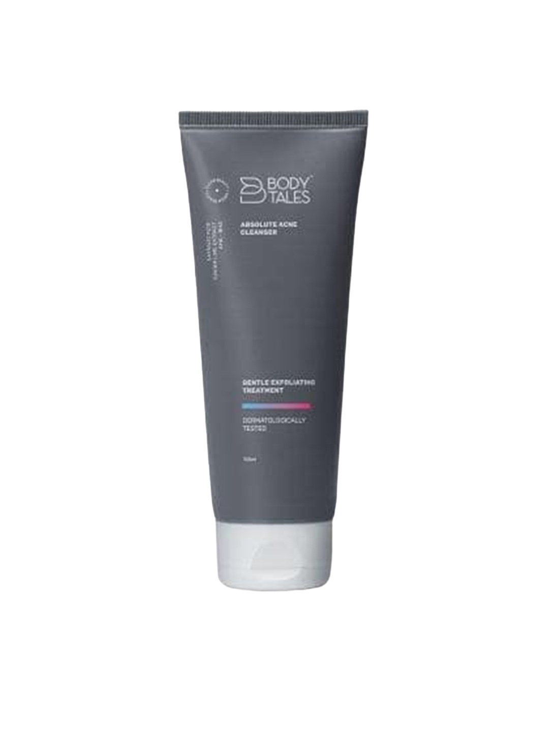 

BODYTALES Absolute Acne Cleanser For Dark Spot & Blackheads - 100ml, Grey
