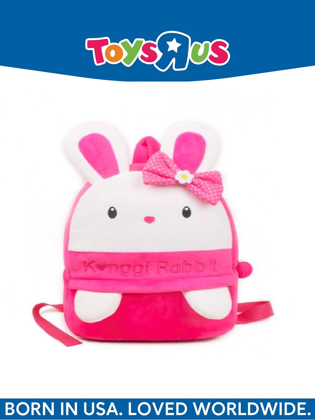 

Animal Alley Kids Konggi Rabbit Cartoon Backpack, Pink