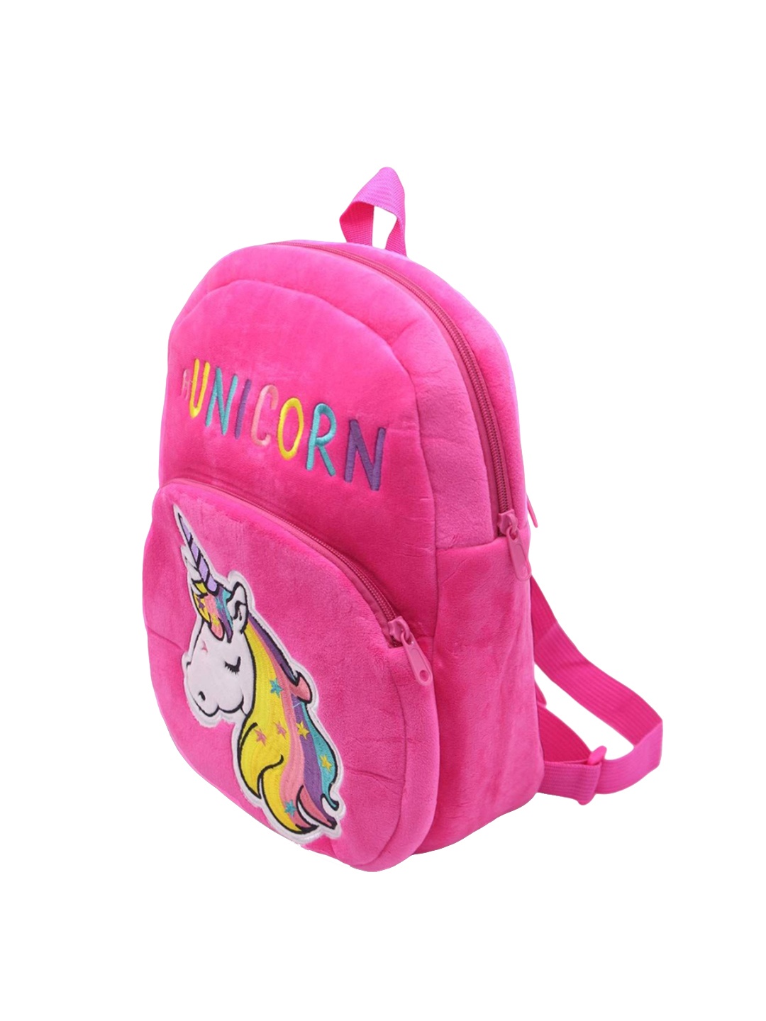 

Animal Alley Kids Typography Embroidered Backpack, Pink