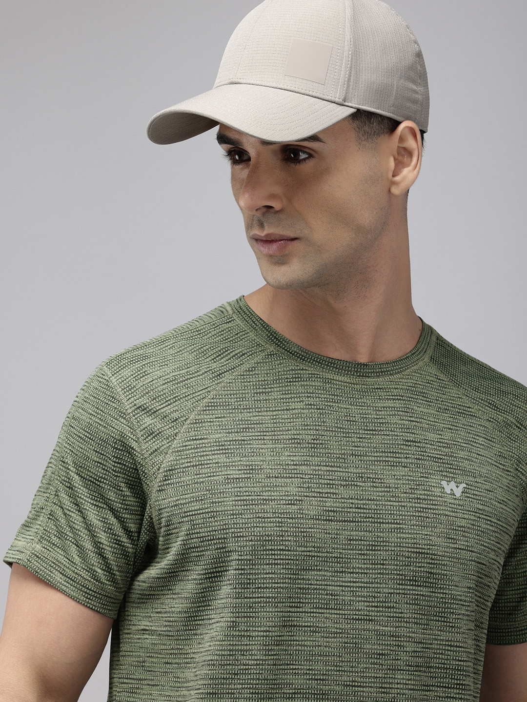 

Wildcraft Printed Sports T-shirt, Green