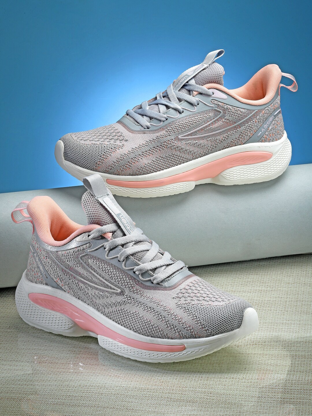 

Action Women Bounce Mesh Running Shoes, Grey