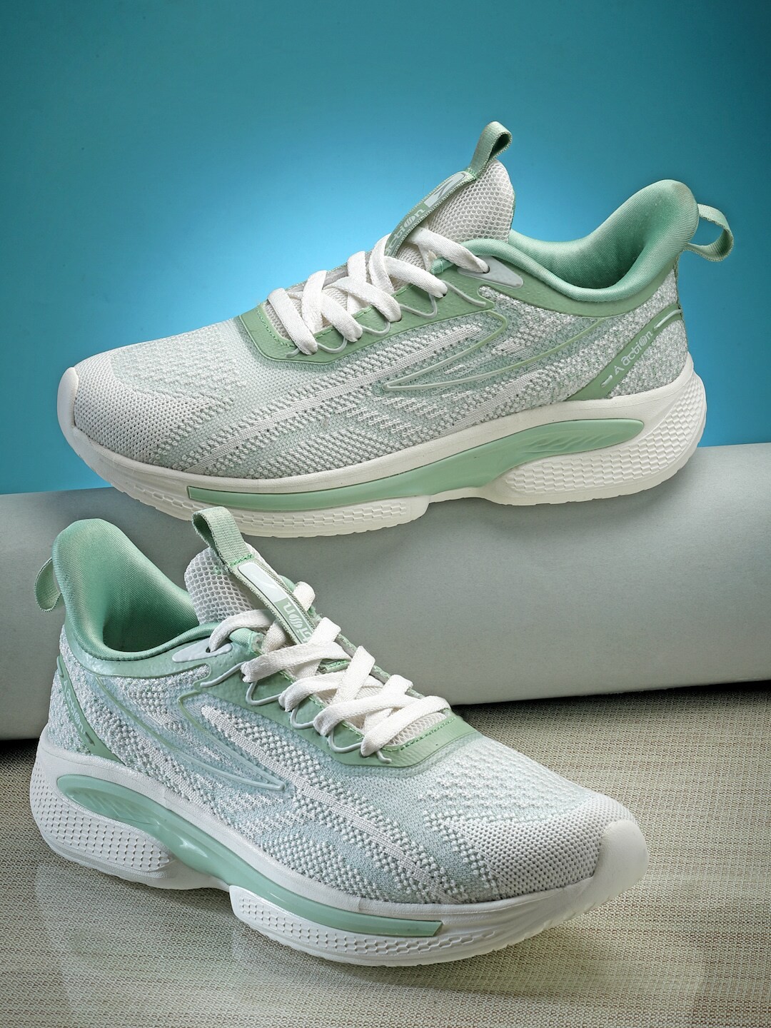 

Action Women Running Shoes, White