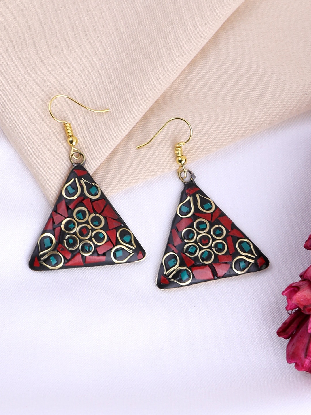

PANASH Gold Plated Classic Drop Earrings