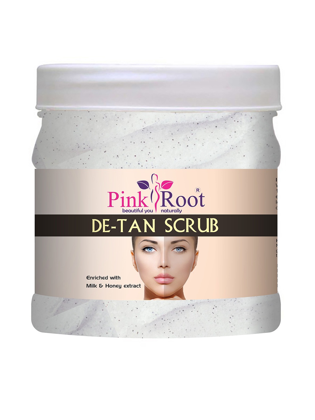 

Pink Root De-Tan Scrub With Clove Oil - 500ml, White