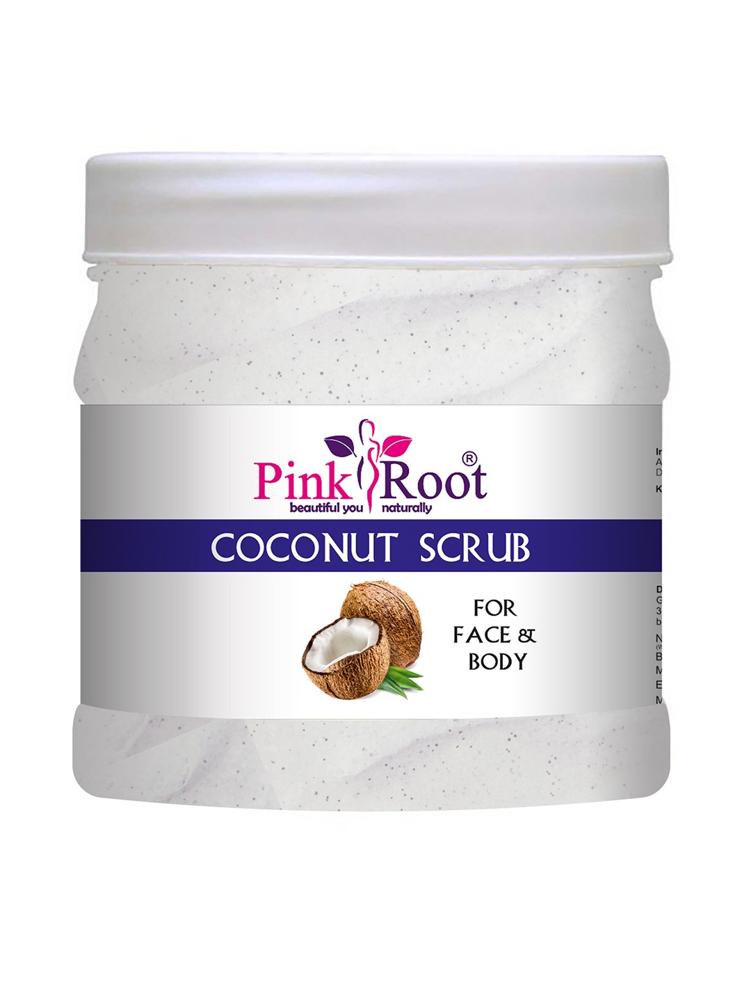 

Pink Root Coconut Scrub - 500 ml, White