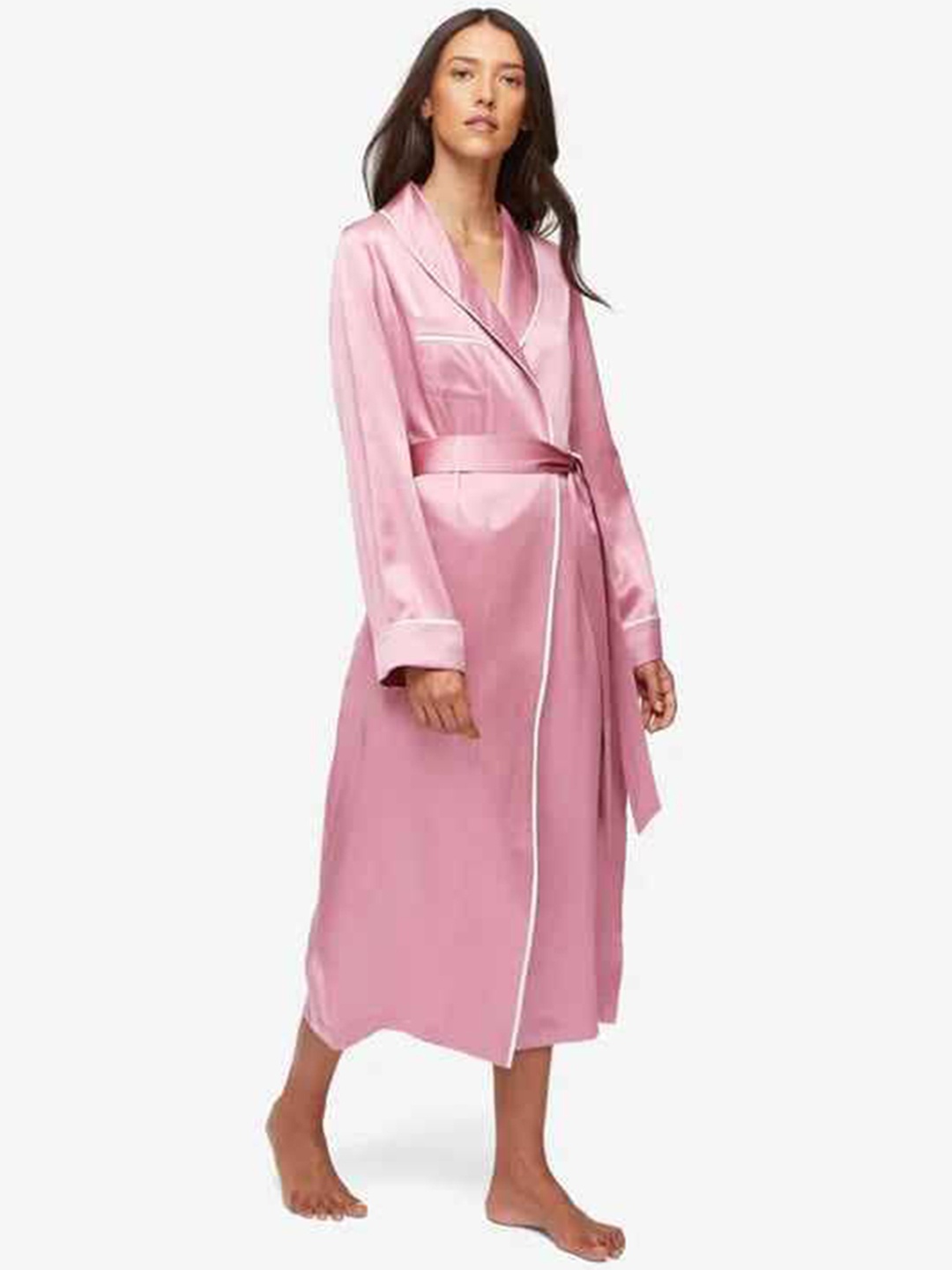 

Bella Babe by SK Women Satin Robe, Pink