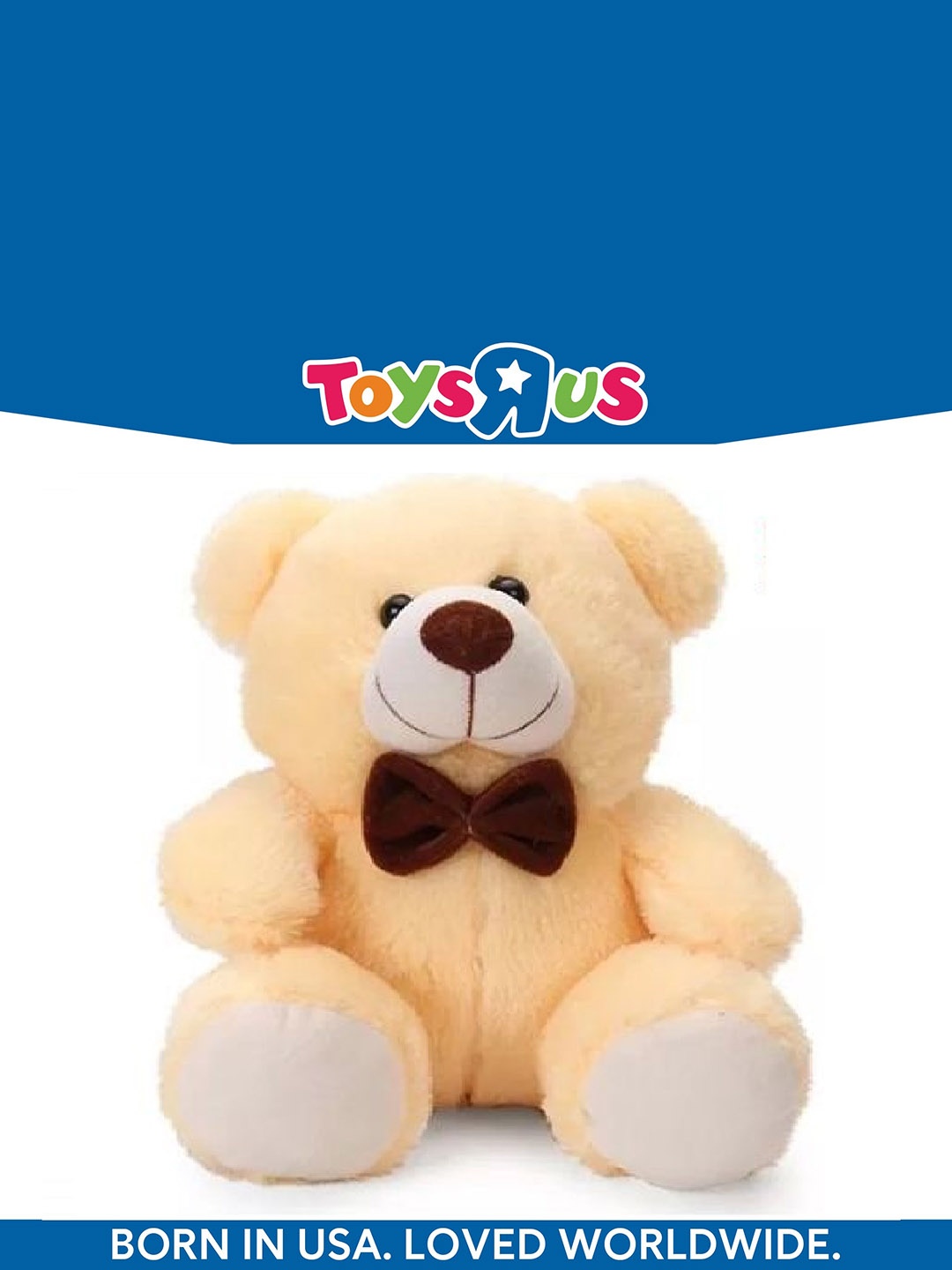 

Animal Alley Teddy Bear Soft Toys and Dolls, Peach